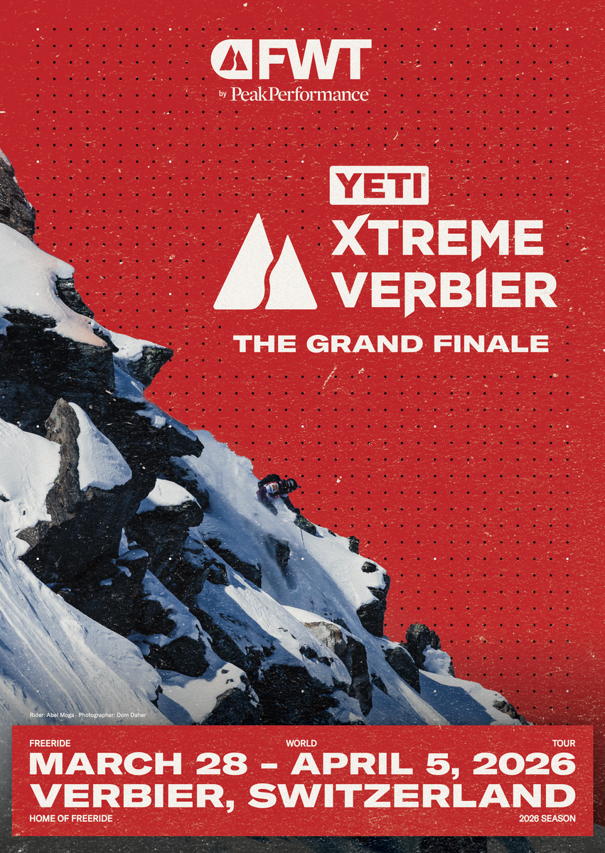 Poster - Xtreme Verbier 2026 – Freeride World Tour