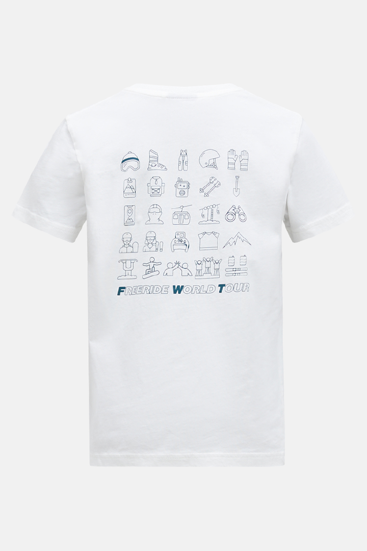 peak ホワイト　Tシャツ Snow Peak Logo T-Shirt| スノーピーク(Snow Peak)