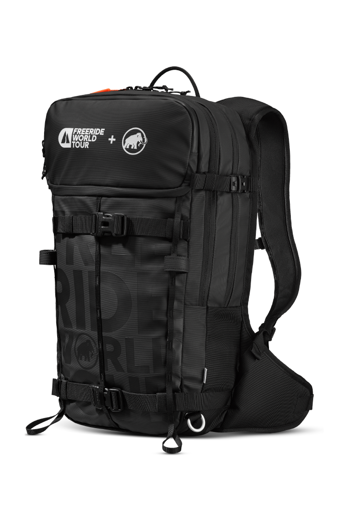 FWT26 x Mammut Black Backpack Nirvana 22L – Freeride World Tour FWT26 x Mammut Black Backpack Nirvana 22L – Freeride World Tour