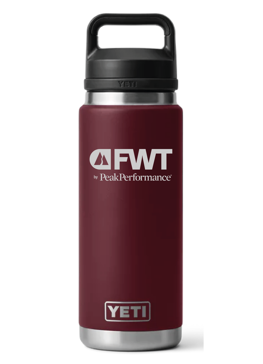 FWT22 Yeti Bottle 26 oz (769 ml) Harvest Red | Freeride World Tour