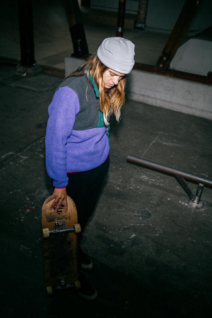 FWT24 Grey Wool Blend Beanie