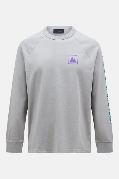 Camiseta - The One Organic Rib Crew Long Sleeve Top