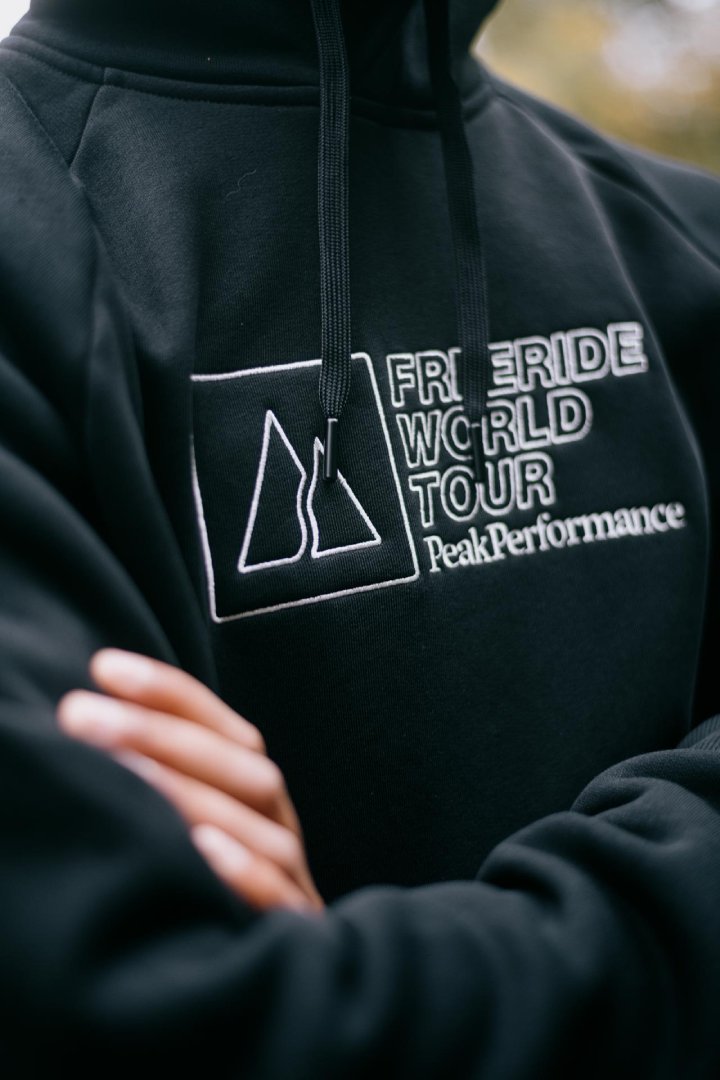 FWT24 Black Hoodie Men
