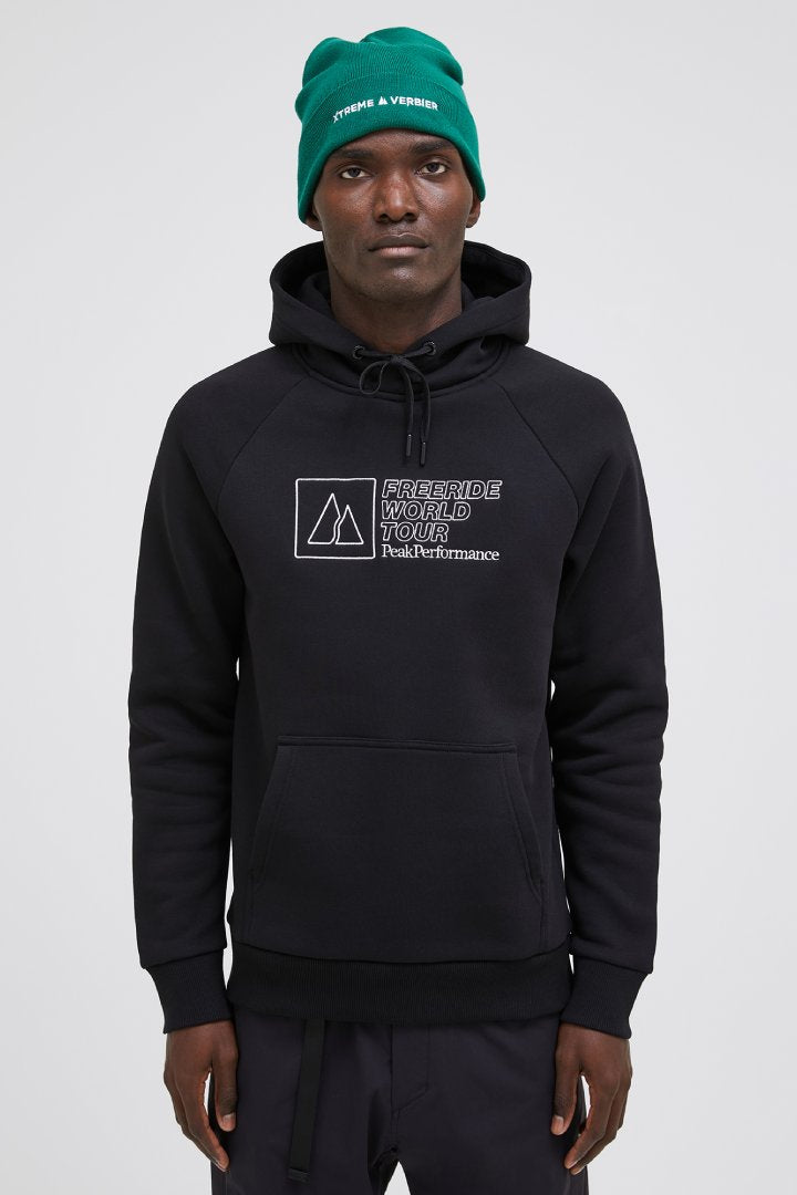 FWT24 Black Hoodie Men