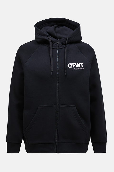 FWT25 Black Zip Hoodie Unisex