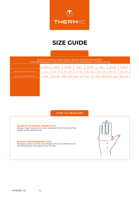 Therm-IC Freeride extra warm gloves FWT edition