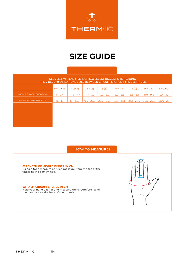 Gants Therm-IC Freeride extra Chaud édition FWT