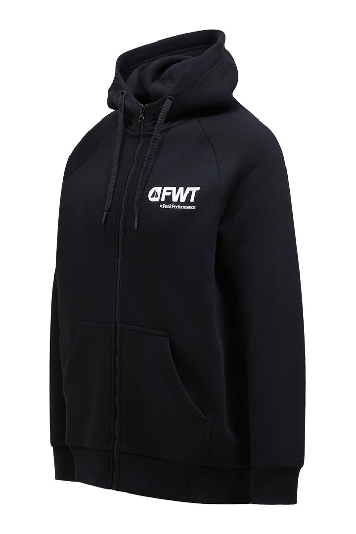 FWT25 Black Zip Hoodie Unisex