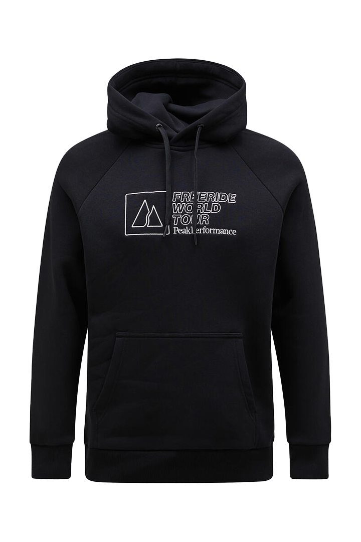FWT24 Black Hoodie Men