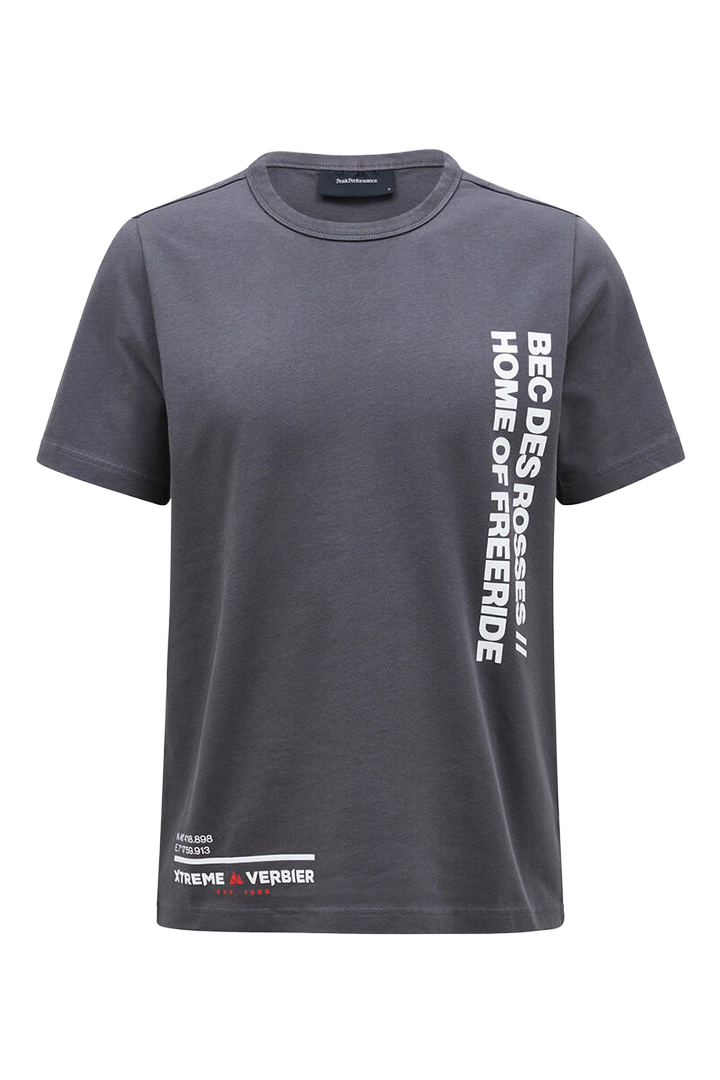 FWT24 T-Shirt Grey Xtreme Verbier Unisex