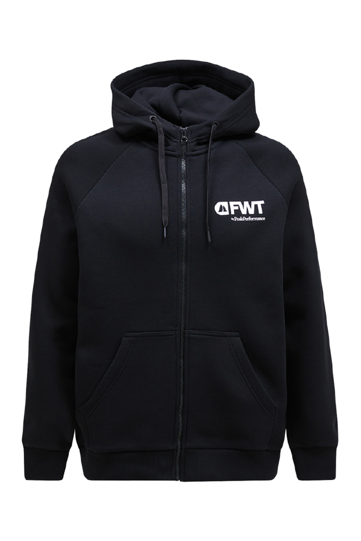 FWT25 Black Zip Hoodie Unisex
