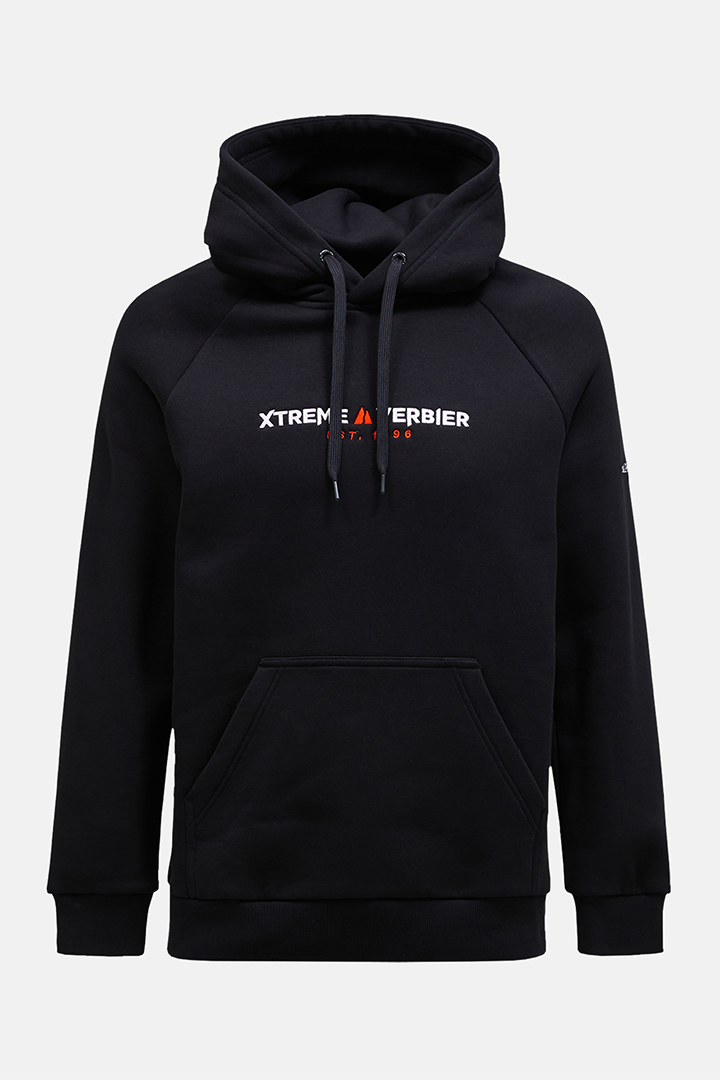 FWT25 Sweat à capuche noir Xtreme Verbier