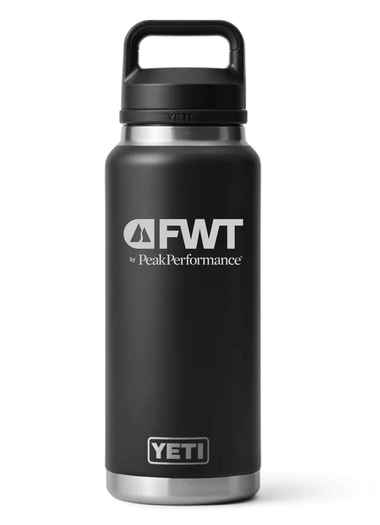 FWT22 Yeti Bottle 26 oz (769 ml) Black | Freeride World Tour