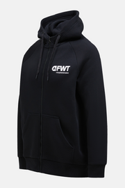 FWT25 Black Zip Hoodie Unisex