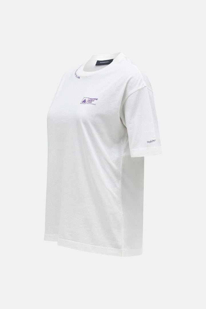 FWT24 White T-Shirt Women – Freeride World Tour