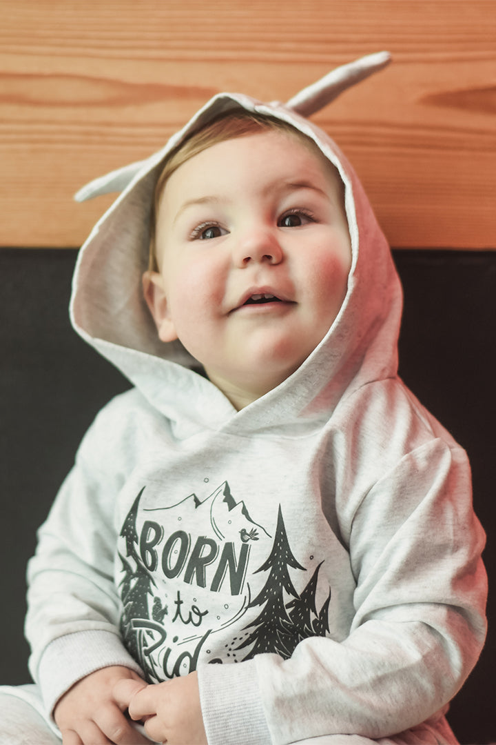 FWT Baby one piece "Born to ride"