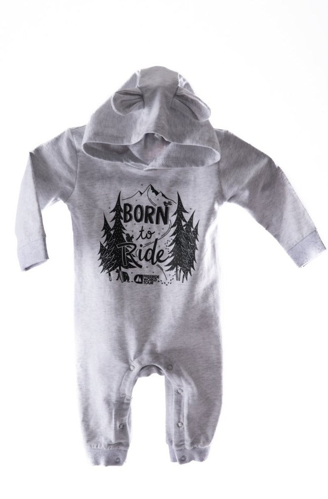 FWT Baby one piece "Born to ride"